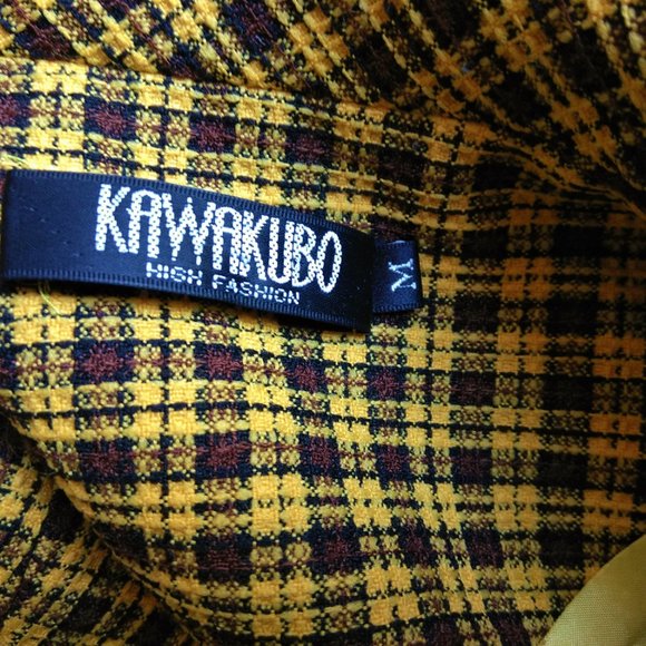 Kawakubo Plaid Blazer - Picture 2 of 5